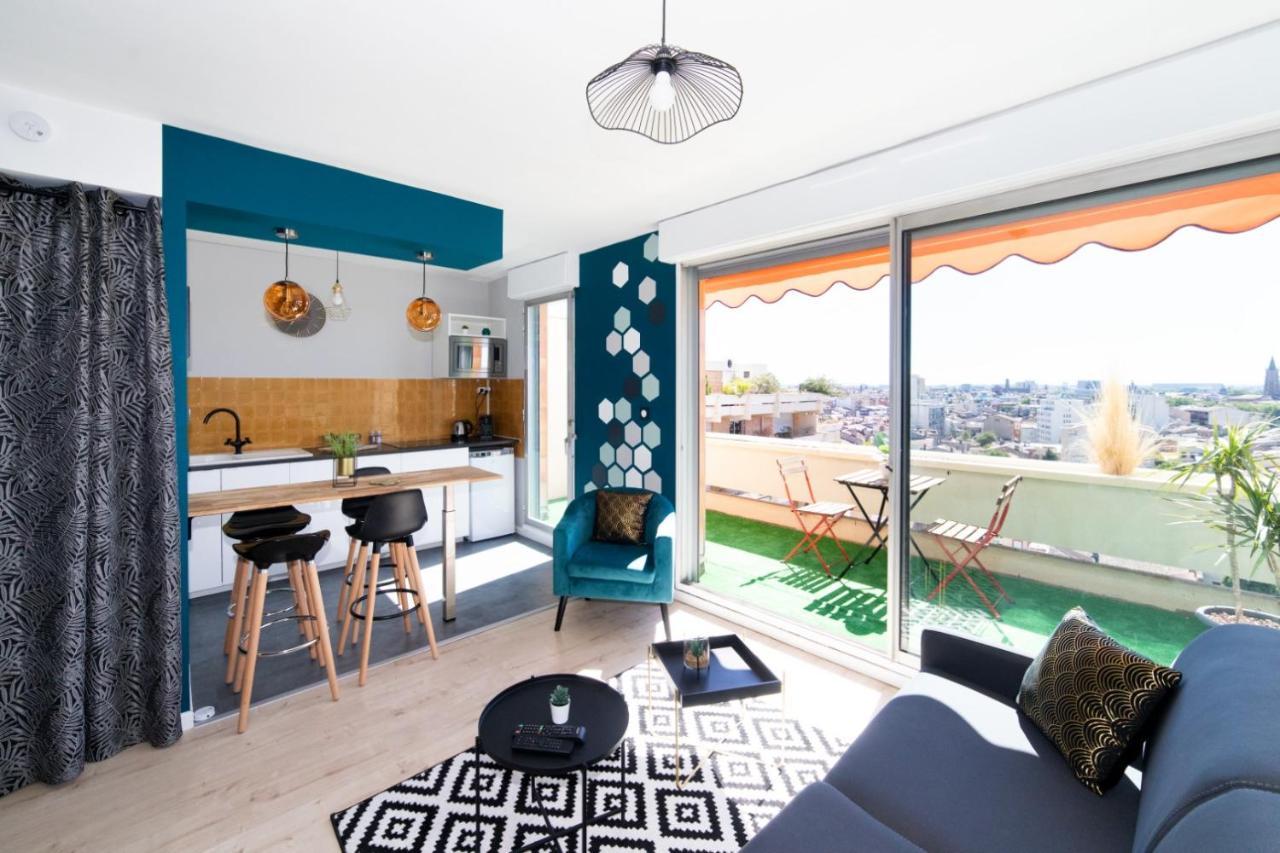Apartamento La Terrasse De Gatsby - Vue Wow - Netflix Toulouse Exterior foto